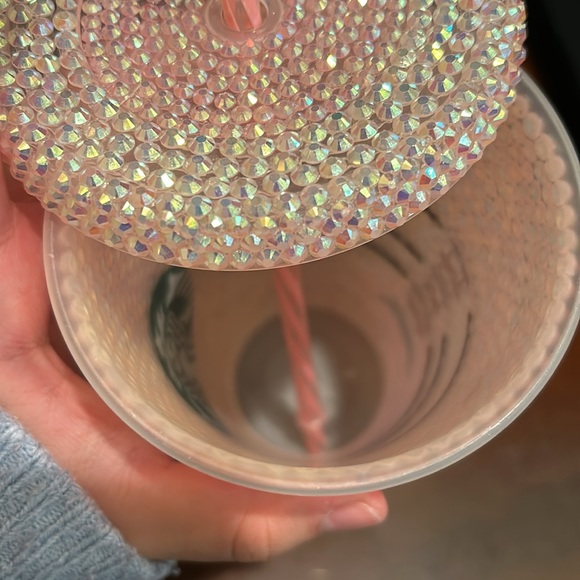 Starbucks Studded Pink Bling Tumbler - Picture 6 of 6